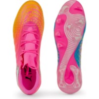 Ghete pentru fotbal Puma Future 9 Match Fusion Fg/Ag Poison Pink/Sun Stream/Bright Aqua/Puma White, s.44.5 imaginea #4 — magazin online Desire.md