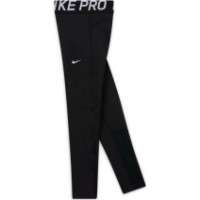 Детские леггинсы Nike Pro Dri-Fit Black/White, s.S (DA1028-010)