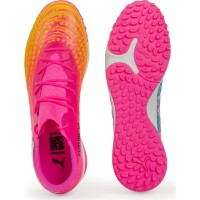 Ghete pentru fotbal Puma Future 9 Match Fusion TT Poison Pink/Sun Stream/Bright Aqua/Puma White, s.42.5 imaginea #4 — magazin online Desire.md