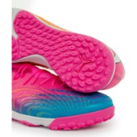 Ghete pentru fotbal Puma Future 9 Match Fusion TT Poison Pink/Sun Stream/Bright Aqua/Puma White, s.43 imaginea #5 — magazin online Desire.md