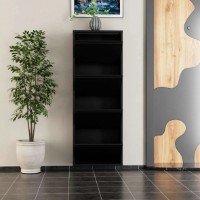 Rafturi pentru pantofi Trendy 4 Piece Metal Black 50x136x15cm GTR007910 imaginea #9 — magazin online Desire.md