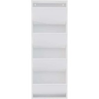 Rafturi pentru pantofi Trendy 4 Piece Metal White 50x136x15cm GTR007909 imaginea #6 — magazin online Desire.md