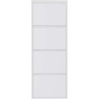 Rafturi pentru pantofi Trendy 4 Piece Metal White 50x136x15cm GTR007909 imaginea #4 — magazin online Desire.md
