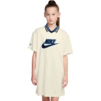 Детское платье Nike Sportswear Soft Pearl/Midnight Navy, s.M