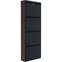 Rafturi pentru pantofi Trendy Locking 4 Piece Metal Black 50x136x15cm GTR007919 imaginea #10 — magazin online Desire.md