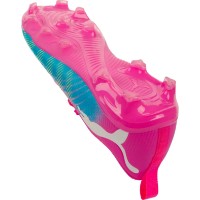 Ghete pentru fotbal Puma Future 9 Play Fg/Ag Jr Poison Pink/Sun Stream/Bright Aqua/Puma White, s.37.5 imaginea #7 — magazin online Desire.md