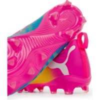 Ghete pentru fotbal Puma Future 9 Play Fg/Ag Jr Poison Pink/Sun Stream/Bright Aqua/Puma White, s.37.5 imaginea #8 — magazin online Desire.md
