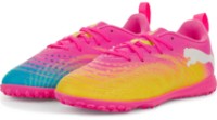 Ghete pentru fotbal Puma Future 9 Play Tt Jr Poison Pink/Sun Stream/Bright Aqua/Puma White, s.38 imaginea #1 — magazin online Desire.md