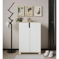 Rafturi pentru pantofi Trendy Venedik Sapphire Oak/White 60x97x34cm (GTR008084) imaginea #6 — magazin online Desire.md