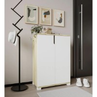 Rafturi pentru pantofi Trendy Venedik Sapphire Oak/White 60x97x34cm (GTR008084)