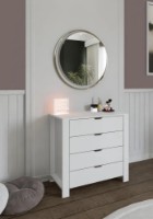 Comodă Trendy Duru 1600-31 White 90x85x42cm (GTR007926) imaginea #2 — magazin online Desire.md