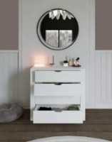 Comodă Trendy Duru 1600-31 White 90x85x42cm (GTR007926) imaginea #3 — magazin online Desire.md