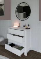 Comodă Trendy Duru 1600-31 White 90x85x42cm (GTR007926) imaginea #4 — magazin online Desire.md