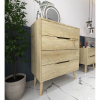 Comodă Trendy Flora Sapphire Oak 78x95x45cm (GTR008148) imaginea #6 — magazin online Desire.md
