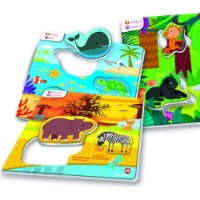 Joc educativ de masa Clementoni Agerino Habitatul animalutelor RO (58793) imaginea #3 — magazin online Desire.md