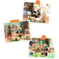 Joc educativ Djeco Mi House Olive (DJ08032) imaginea #3 — magazin online Desire.md