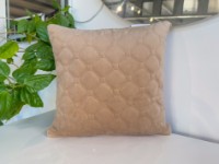 Perna decorativa Relaxe Home Velure 40x40cm Golden Beige (021461) imaginea #2 — magazin online Desire.md