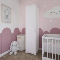 Dulap Trendy Duru 1600-013 White 40x183x45cm GTR007925 imaginea #3 — magazin online Desire.md
