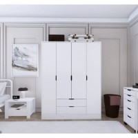 Dulap Trendy Duru 4 Door 1600-017 140x182x45cm (GTR007943)