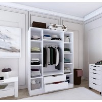Dulap Trendy Duru 4 Door 1600-017 140x182x45cm (GTR007943) imaginea #2 — magazin online Desire.md