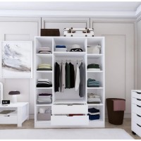 Dulap Trendy Duru 4 Door 1600-017 140x182x45cm (GTR007943) imaginea #4 — magazin online Desire.md