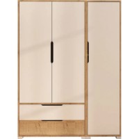 Dulap Trendy Flora 137 Sapphire Oak/White 137x183x45cm (GTR008068) imaginea #4 — magazin online Desire.md