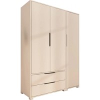 Dulap Trendy Flora 137 White 137x183x45cm (GTR008067) imaginea #4 — magazin online Desire.md