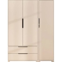 Dulap Trendy Flora 137 White 137x183x45cm (GTR008067) imaginea #6 — magazin online Desire.md