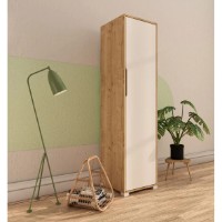 Dulap Trendy Flora 47 Sapphire Oak/White 47x183x45cm (GTR008052) imaginea #2 — magazin online Desire.md