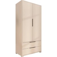 Dulap Trendy Flora 90  White 90x183x45cm (GTR008056) imaginea #2 — magazin online Desire.md