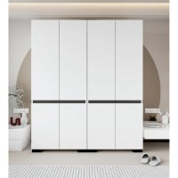 Dulap Trendy Floransa 180 White/Anthracite 180x210x52cm (GTR008075)