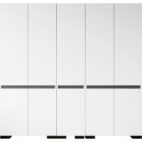 Dulap Trendy Floransa 225 White/Anthracite 225x210x52cm (GTR008078) imaginea #3 — magazin online Desire.md