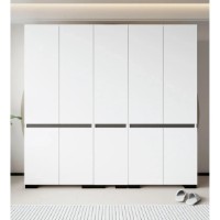 Dulap Trendy Floransa 225 White/Anthracite v2 225x210x52cm (GTR008079)