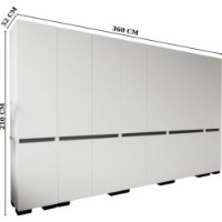 Dulap Trendy Floransa 360 360x210x52cm (GTR008080) imaginea #5 — magazin online Desire.md