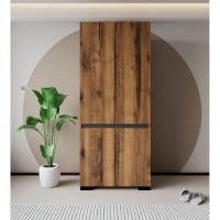 Dulap Trendy Floransa 90 Walnut/Anthracite 90x210x45cm (GTR008058)