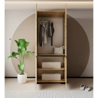 Dulap Trendy Floransa 90 Sapphire Oak/Anthracite 90x210x52cm (GTR008061) imaginea #2 — magazin online Desire.md