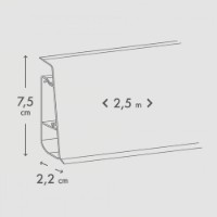 Плинтус Cezar 1071260 фото №2 — интернет-магазин Desire.md