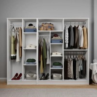 Dulap Trendy Kardelen 1600-105 220x180x51,8cm (GTR007971) imaginea #5 — magazin online Desire.md
