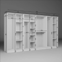 Dulap Trendy Kardelen 1600-108 300x180x51,8cm (GTR007987) imaginea #4 — magazin online Desire.md