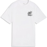 Детская футболка Puma Mid90S Relaxed Back Puma White, s.128