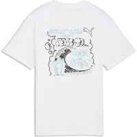 Детская футболка Puma Mid90S Relaxed Back Puma White, s.128 фото №2 — интернет-магазин Desire.md