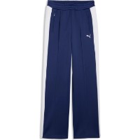 Pantaloni spotivi de dame Puma T7 Always On Straight Track Op Blue Jewel, s.L