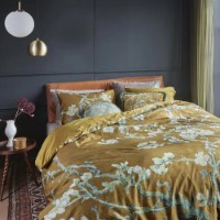 Lenjerie de pat Beddinghouse Blossoming 200x200/220cm Ochre (238455) imaginea #2 — magazin online Desire.md
