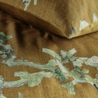 Lenjerie de pat Beddinghouse Blossoming 200x200/220cm Ochre (238455) imaginea #3 — magazin online Desire.md