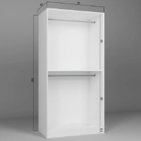 Dulap Trendy Lucas 1600-85 94x190x60cm (GTR007960) imaginea #2 — magazin online Desire.md