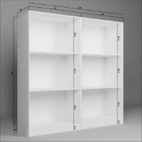 Dulap Trendy Lucas 1600-90 188x190x60cm (GTR007975) imaginea #2 — magazin online Desire.md