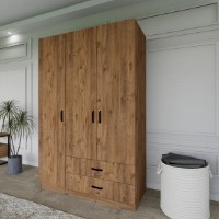 Dulap Trendy Yaman 1600-027 Walnut 120x181x45cm (GTR007931) imaginea #2 — magazin online Desire.md