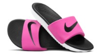 Шлёпанцы детские Nike Kawa Laser Fuchsia/Black/White, s.35