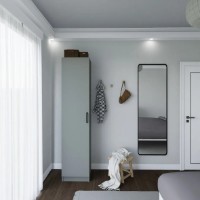 Dulap Trendy Yaman 1600-040 Grey 40x182x47cm (GTR007935)