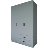 Dulap Trendy Yaman Luna 1600-037 Grey 120x181x45cm (GTR007938) imaginea #3 — magazin online Desire.md